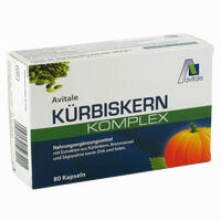 Kürbiskern Komplex Kapseln 80 Stück