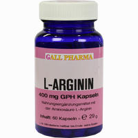 L- Arginin 400mg Kapseln 60 Stück