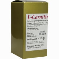 L- Carnitin 1 X 1 Pro Tag Kapseln 90 Stück