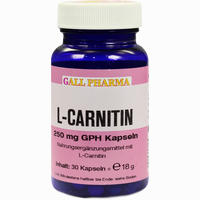 L- Carnitin 250mg Gph Kapseln 30 Stück
