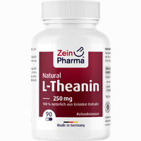 L- Theanin Natural 250 Mg - 90 Kapseln Zeinpharma 90 Stück
