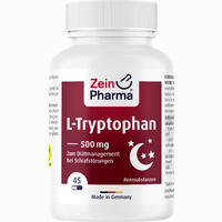 L- Tryptophan 500mg Aus Fermentation Kapseln 45 Stück