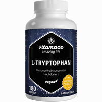 L- Tryptophan 500mg Hochdosiert Vegan Kapseln 180 Stück