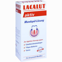 Lacalut Aktiv Mundspül- Lösung 300 ml
