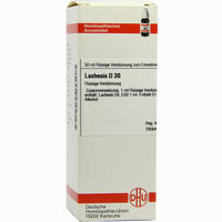 Lachesis D30 Dilution 50 ml