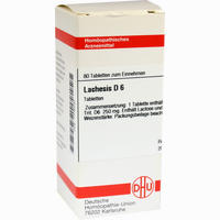 Lachesis D6 Tabletten 80 Stück