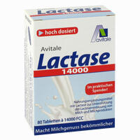 Lactase 14000 Fcc Tabletten im Spender 80 Stück