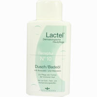 Lactel Nr.10 Dusch/badeöl Öl 250 ml