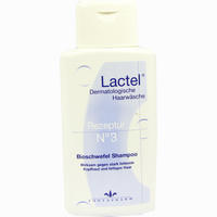 Lactel Nr. 3 Bioschwefel Shampoo gegen Stark Fettende Kopfhaut 200 ml