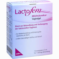 Lactofem Milchsäurekur Vaginalgel 7 x 5 ml