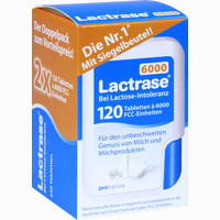 Lactrase 6000 Fcc Tabletten im Klickspender Doppelpack 2 x 120 Stück