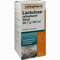 Lactulose Ratiopharm Sirup 500 ml
