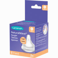 Lansinoh Naturalwave Sauger S 2 Stück