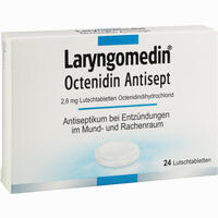 Laryngomedin Octenidin Antisept 2.6 Mg Lutschtabletten 24 Stück