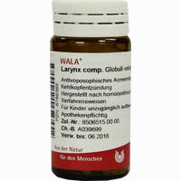 Larynx Comp Globuli 20 g
