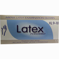 Latex Handschuhe Blau Gepudert X- Large 100 Stück