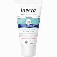 Lavera Neutral Akutcreme mit Mikrosilber 50 ml