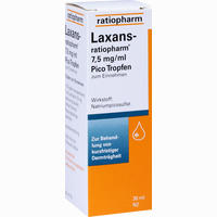 Laxans- Ratiopharm 7.5mg Ml Pico Tropfen 30 ml