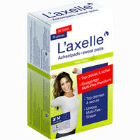 Laxelle Achselpads Gr. M mit Aloe Vera 30 Stück