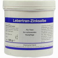 Lebertran Zinksalbe 500 g