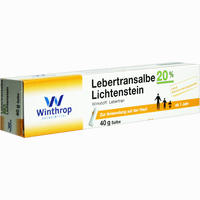 Abbildung von Lebertransalbe 20% Lichtenstein 40 g