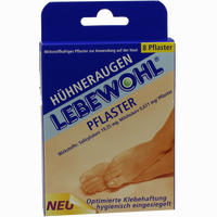Lebewohl Hühneraugen Pflaster 8 Stück