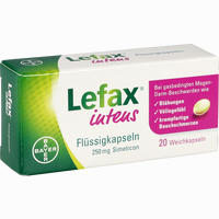 Lefax Intens Flüssigkapseln 250mg Simeticon 20 Stück