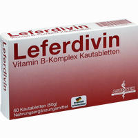 Leferdivin Vitamin B- Komplex Kautablette Kautabletten 60 Stück