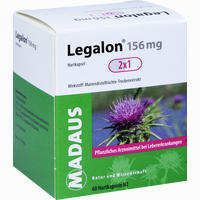 Legalon 156 Mg Hartkapseln 60 Stück