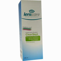 Lenscare Clearsept 380ml + Behälter Kombipackung 1 Packung