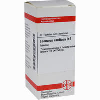 Leonurus Cardiaca D6 Tabletten 80 Stück