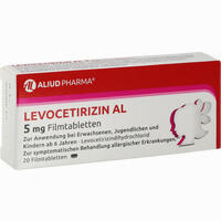 Levocetirizin Al 5 Mg Filmtabletten 20 Stück