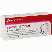Levocetirizin Al 5 Mg Filmtabletten 50 Stück