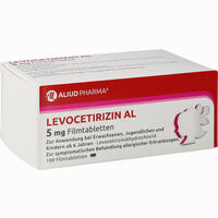 Levocetirizin Al 5 Mg Filmtabletten 100 Stück