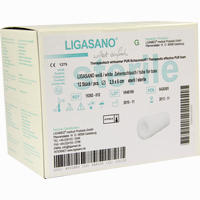 Ligasano Weiß Zehenschlauch Klein Steril 2.5/1.5x6cm Verband 12 Stück