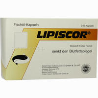 Lipiscor Fischöl Kapseln 240 Stück