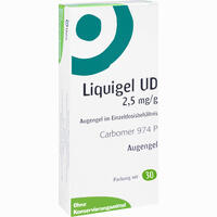 Liquigel Ud 2.5mg/g im Einzeldosisbehältnis Augengel 30 x 0.5 g