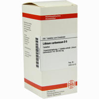 Lithium Carb D6 Tabletten 200 Stück