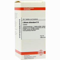 Lithium Chlorat D6 Tabletten 200 Stück