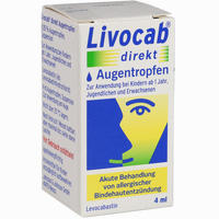 Livocab Direkt Augentropfen 4 ml