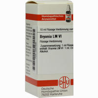 Lm Bryonia Vi Dilution 10 ml