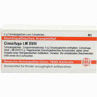 Lm Cimicifuga Xviii Globuli 5 g