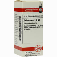 Lm Gelsemium Vi Dilution 10 ml