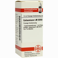 Lm Gelsemium Xviii Dilution 10 ml
