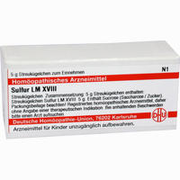 Lm Sulfur Xviii Globuli 5 g