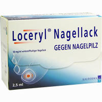 Loceryl Nagellack gegen Nagelpilz Lösung Galderma 2.5 ml