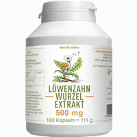 Löwenzahnwurzel- Extrakt 500 Mg Mono Kapseln 180 Stück