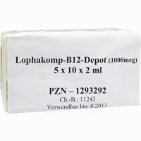 Lophakomp B12- Depot 1000mcg Injektionslösung 50 x 2 ml