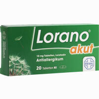 Lorano Akut Tabletten 20 Stück