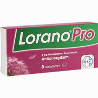 Loranopro 5mg Filmtabletten 6 Stück